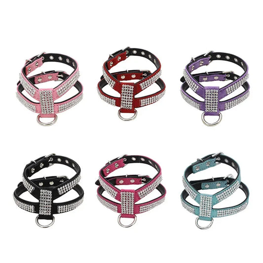 Dog Collar Adjustable Pet Products PU Leather Boy Collar