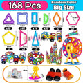 Magnets Toys for Kids Big Size Plus Magnetic Blocks Set