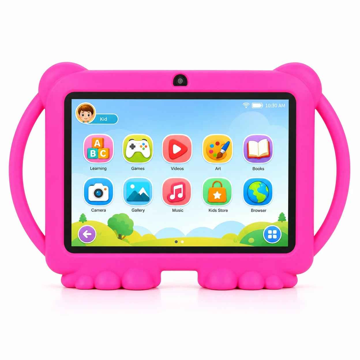 7 Inch Kids Tablet Parental Control Shockproof Case Android 14 2GB RAM 32GB GMS