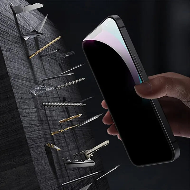 4PCS Privacy Screen Protector For iPhone 14 Pro Max 16 Pro