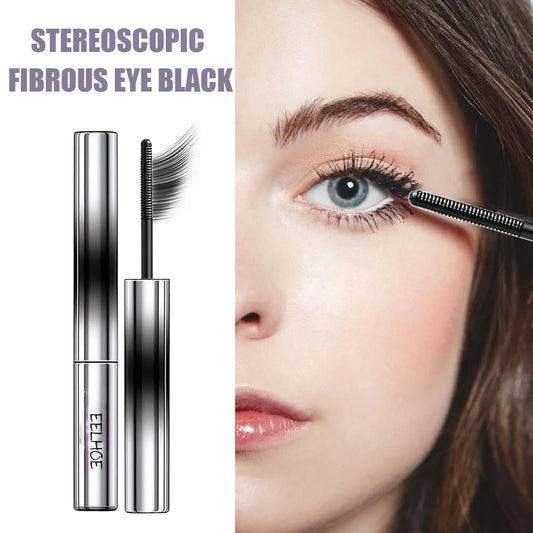 Ultra-fine Waterproof Mascara Lengthening Black 3D Lash