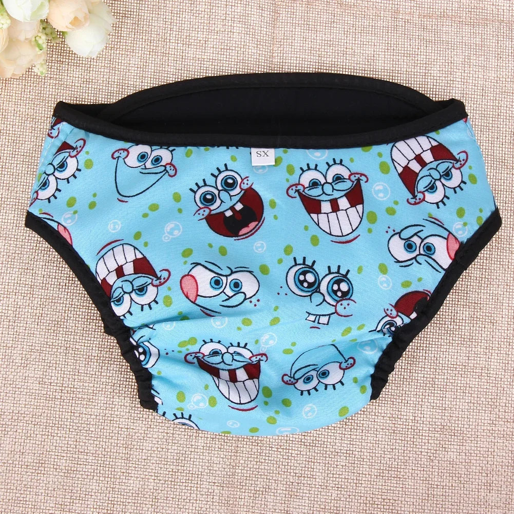 Large Dog Diaper Sanitary Pants Washable Female Dog Underwear