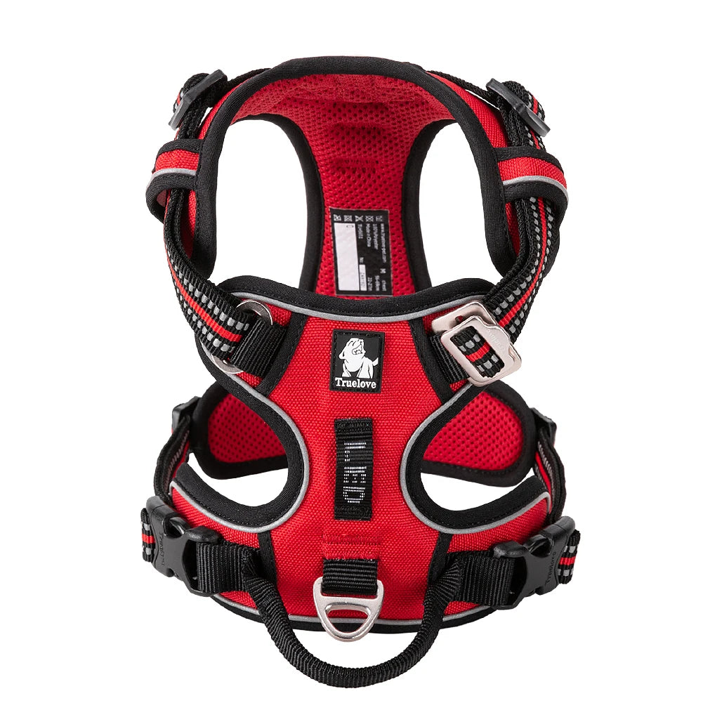 Winhyepet Training Dog Vest Reflective Nylon Harness for All Sizes