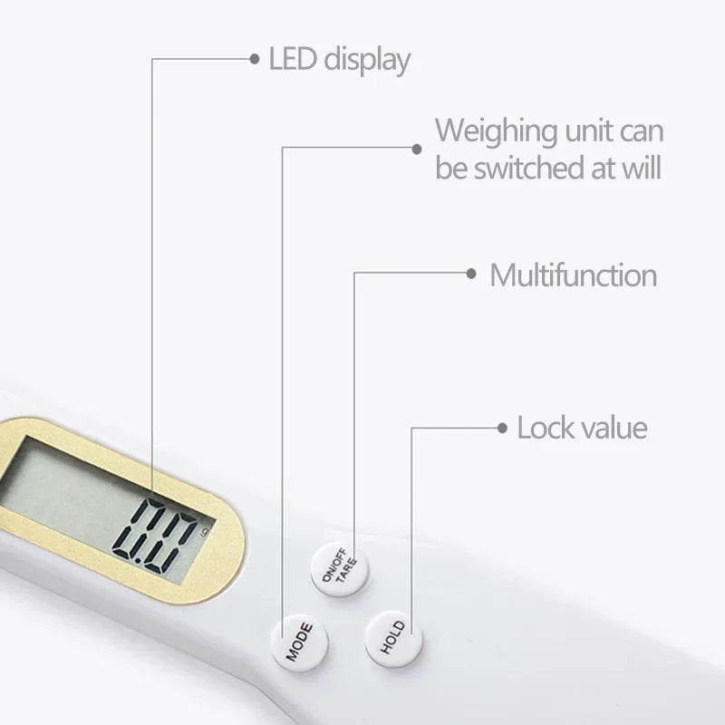 Electronic Kitchen Scale 500g 0.1g LCD Display Mini Tool