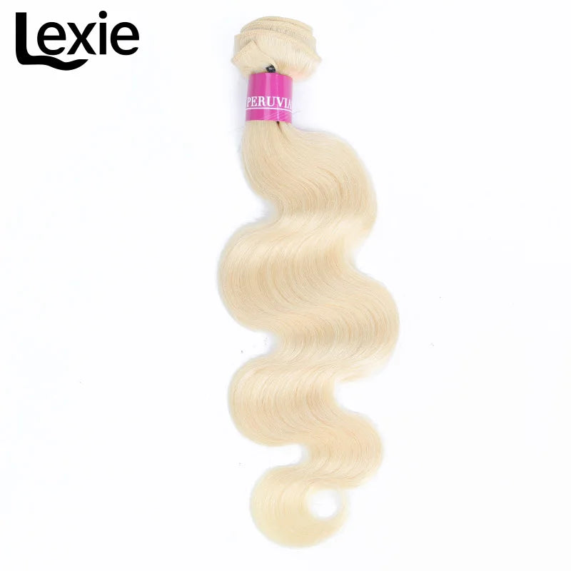 613 Blonde Body Wave Human Hair Bundles 30 32 34 36 38 40 Inch Vietnamese Remy Weave 100 Percent Human Hair