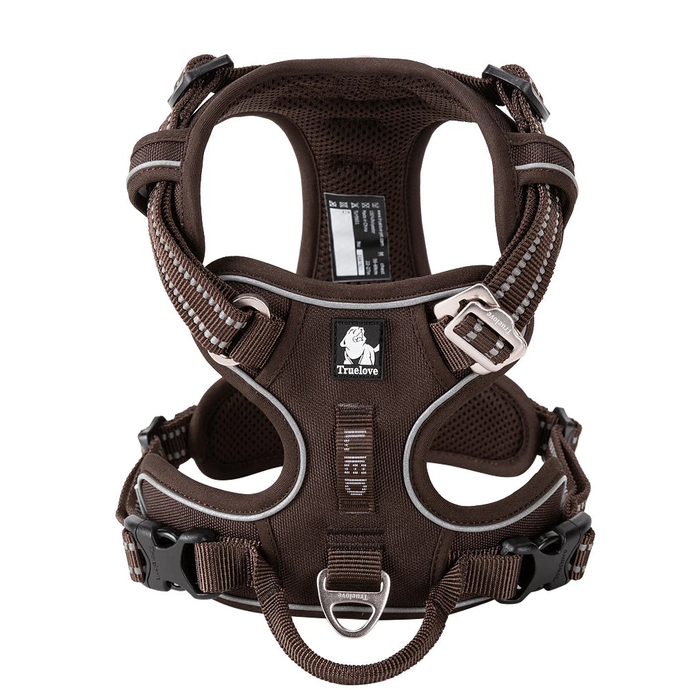 Winhyepet Training Dog Vest Reflective Nylon Harness for All Sizes