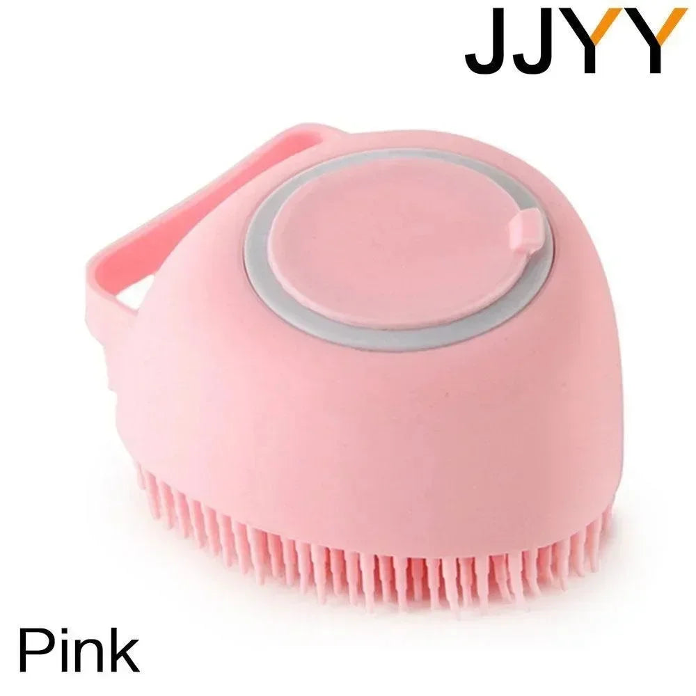 JJYY Bathroom Puppy Big Dog Cat Bath Massage Gloves Brush