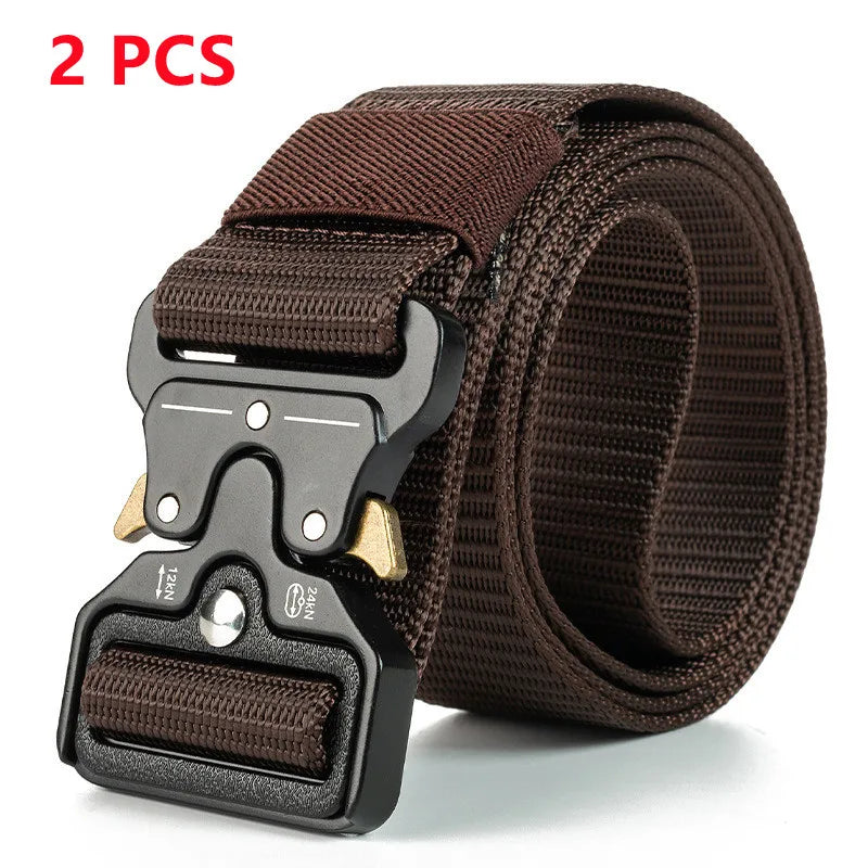 Genuine Tactical Quick Release Nylon Belt Outdoor Military Gear Unisex