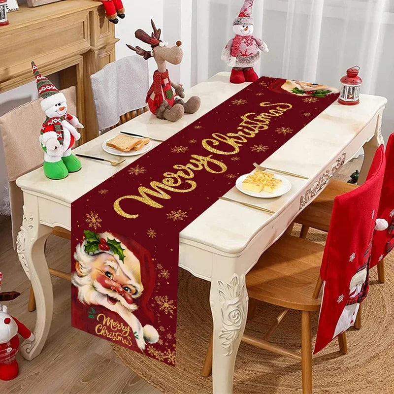 Winter Wonderland Snowman Christmas Table Runner 2025