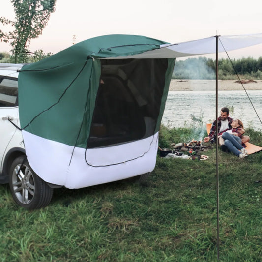 Camping Car Rear Tent Outdoor Car Trunk Tent With Canopy Extension Sunshine Proof Camping Equipment