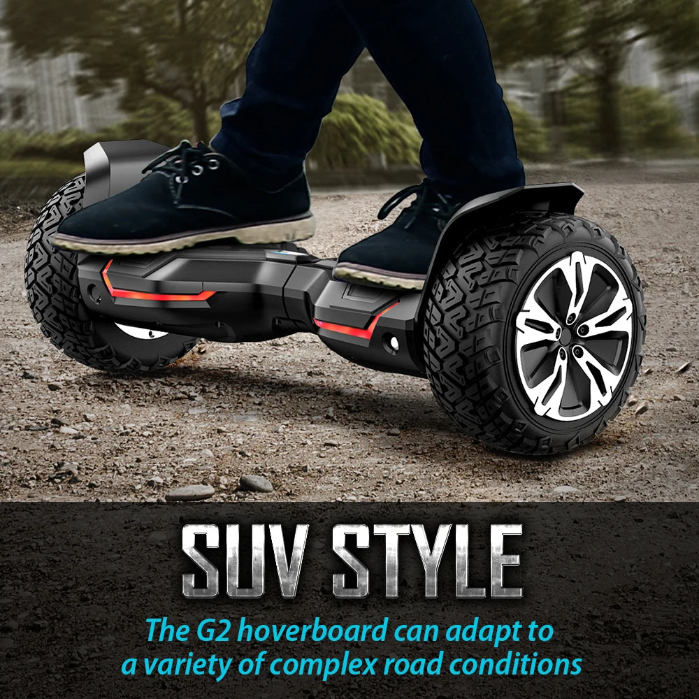 Gyroor Warrior 8.5 Inch 350W Off-Road Hoverboard 10mph