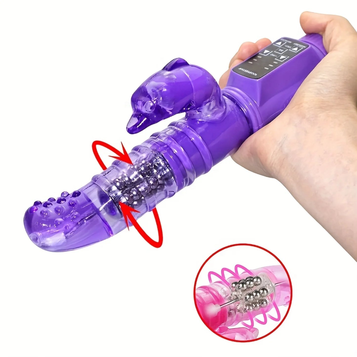 Luxury Dual Head Rabbit Vibrator Twelve Speeds G Spot