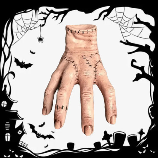 Wednesday Thing Hand Latex Figurine Addams Family Decor