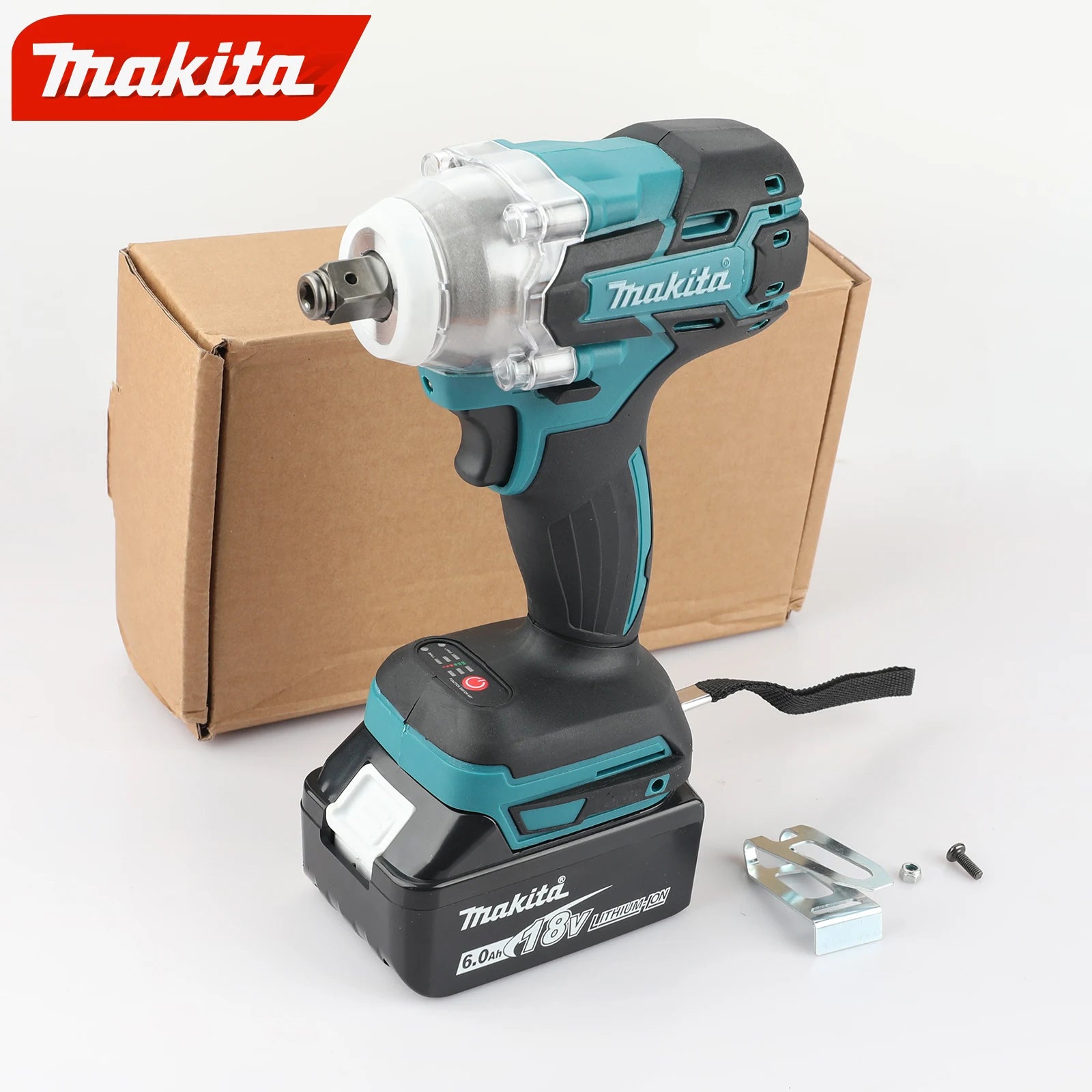 Makita DTW285 520Nm Brushless Cordless Impact Wrench 18V Battery