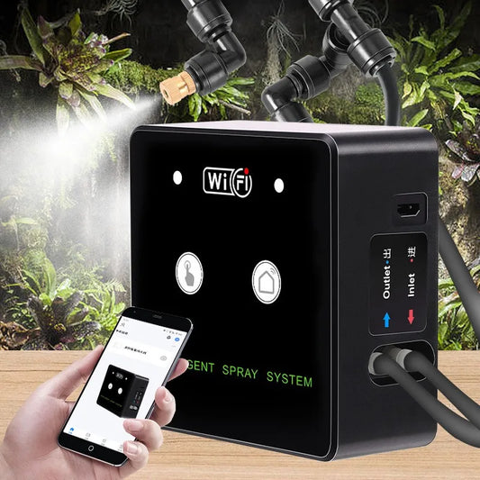 Rainforest Sprayer WiFi Control Automatic Mist System Kit
