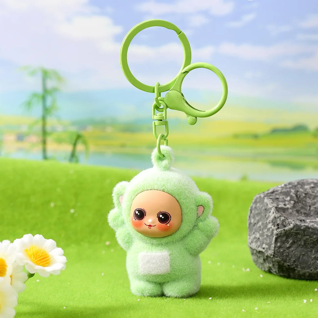 Four Color Baby Series Cartoon Keychains Cute Pendants For Kids School Bags