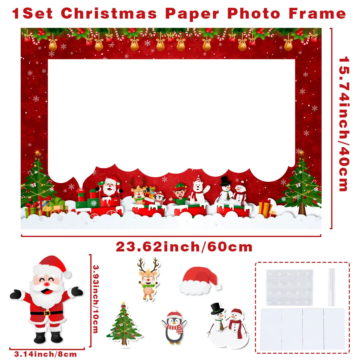 Christmas Photo Frame 2025 Merry Christmas Home Decor Gift