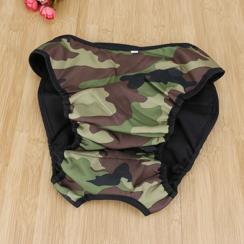 Large Dog Diaper Sanitary Pants Washable Female Dog Underwear