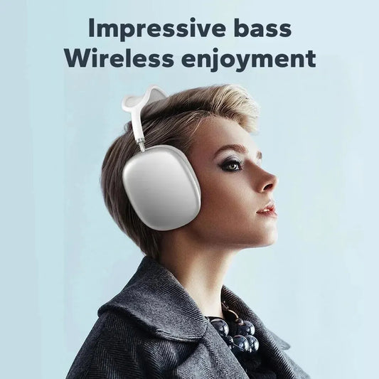 Newest Headphone Wireless Bluetooth Headset With Mic Noise Cancelling