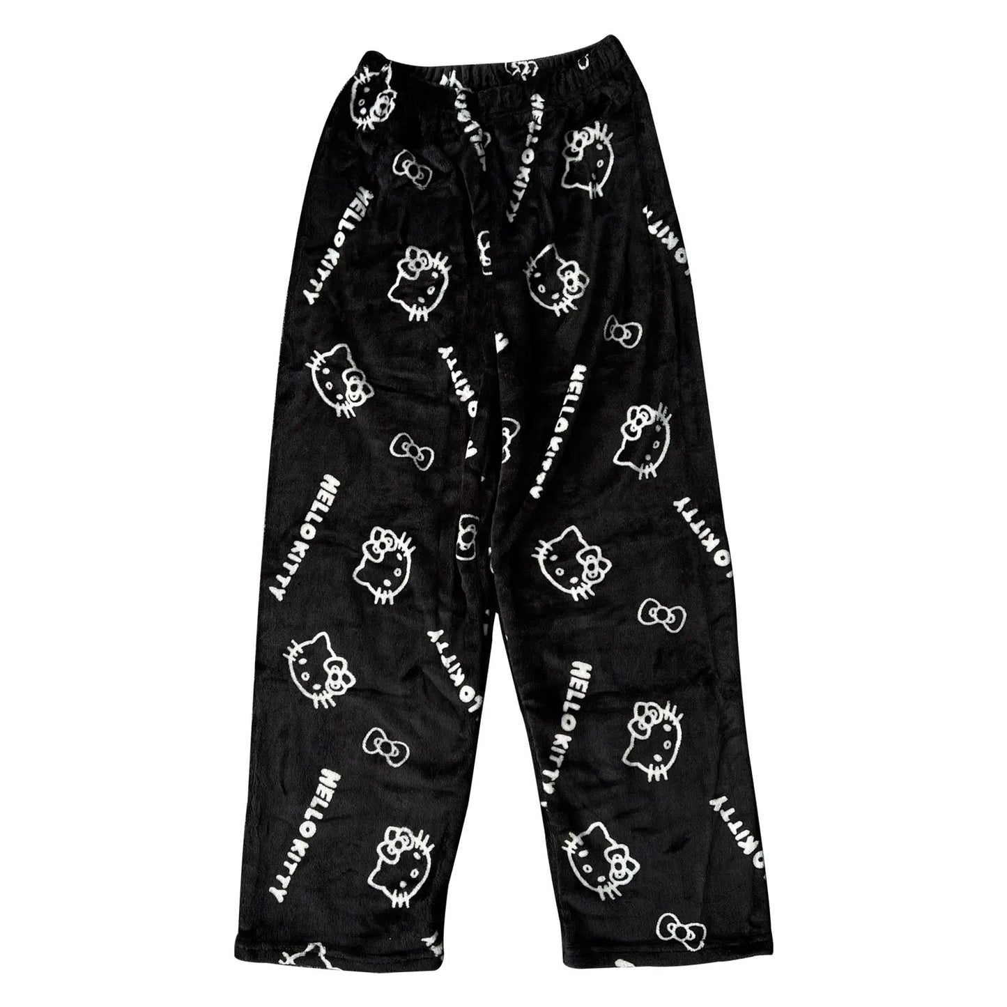 Y2K Hello Kitty Pajamas Pants Sanrio Anime Women's Sleepwear