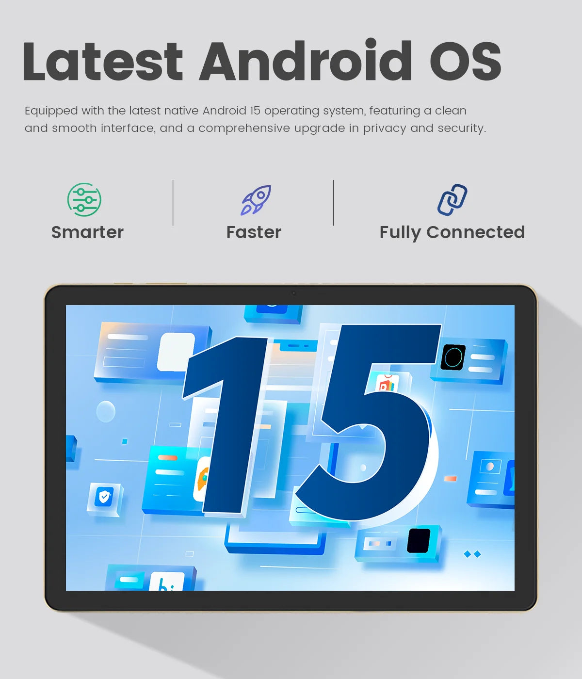 ANRY C95 11 Inch Android 15 Tablet Octa Core 20GB RAM 128GB ROM 5G WiFi 6