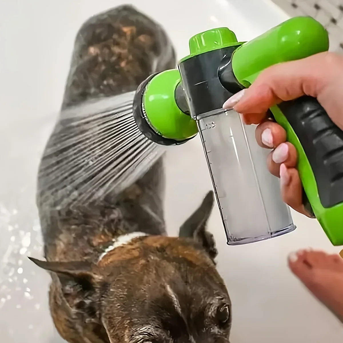 5pcs Pet Grooming Tool Set For Easy Dog Bathing