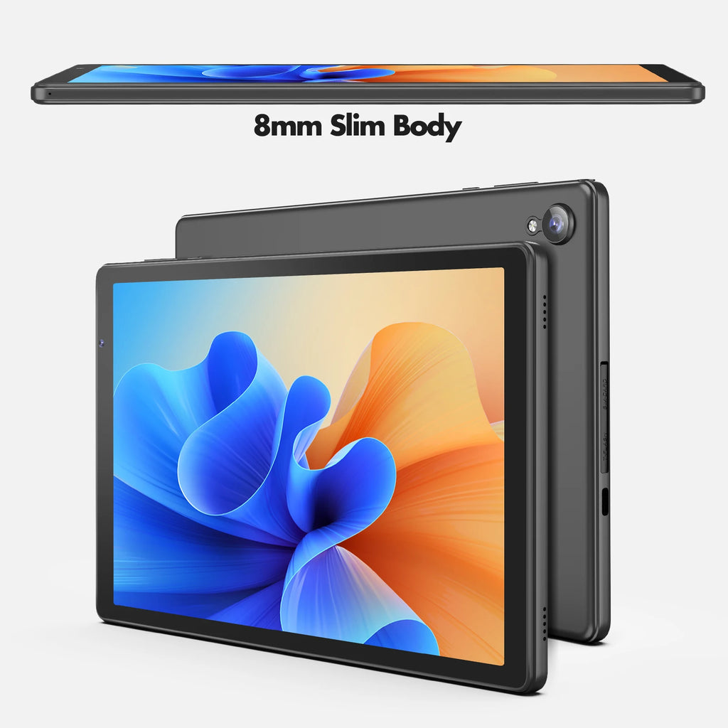 PRITOM 10.1 Inch Android 12 Tablet 32GB ROM 512GB Expand 2GB RAM WiFi 6 QuadCore