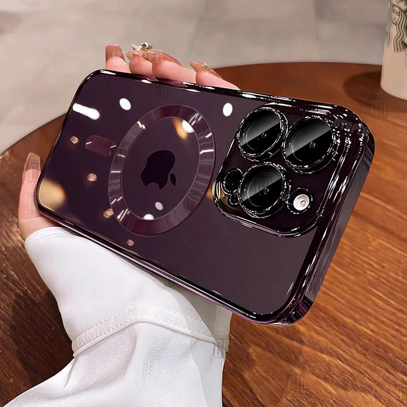 Desert Gold Case For iPhone 17 Series Pro Max Plus Magnetic Lens Protection