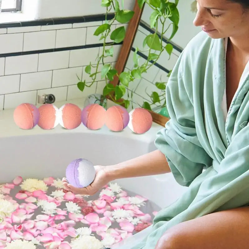 Bath Balls With Toys Fizzy Shower Balls For Kids Set Of 15
