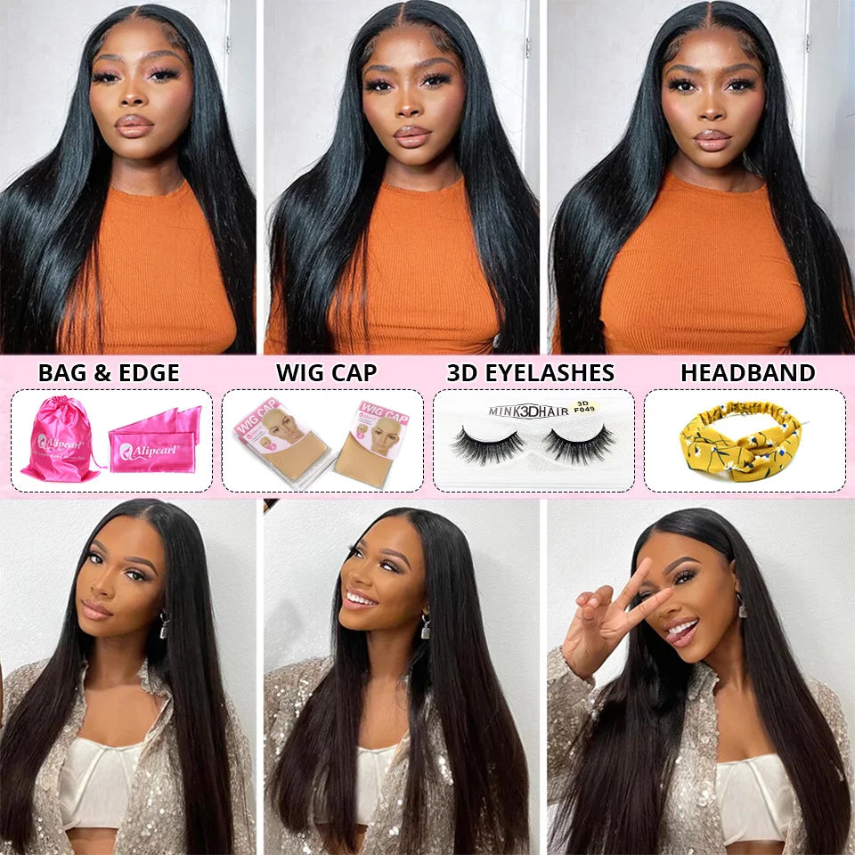 Ali Pearl Peruvian 100 Percent Human Hair Straight Bundles 10 To 36 Inch Remy