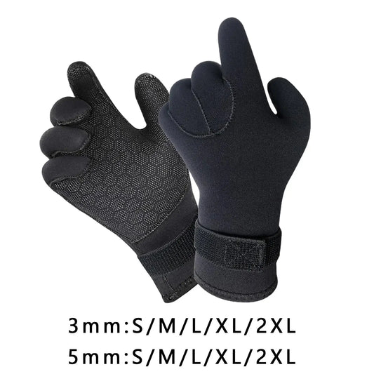 Neoprene Scuba Diving Gloves Winter Wetsuit Anti Slip Surfing Dive Gloves for Snorkeling and Swimming