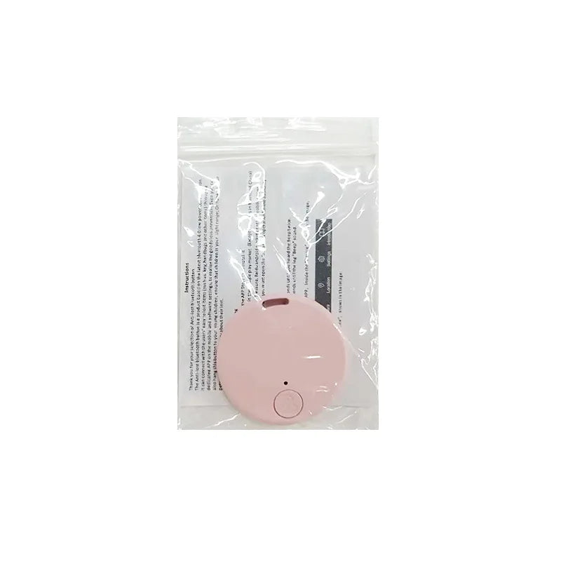Mini GPS Locator Anti-Lost Alarm Smart Tag Bluetooth-Compatible Keychain Tracker for Dogs Pets and Children