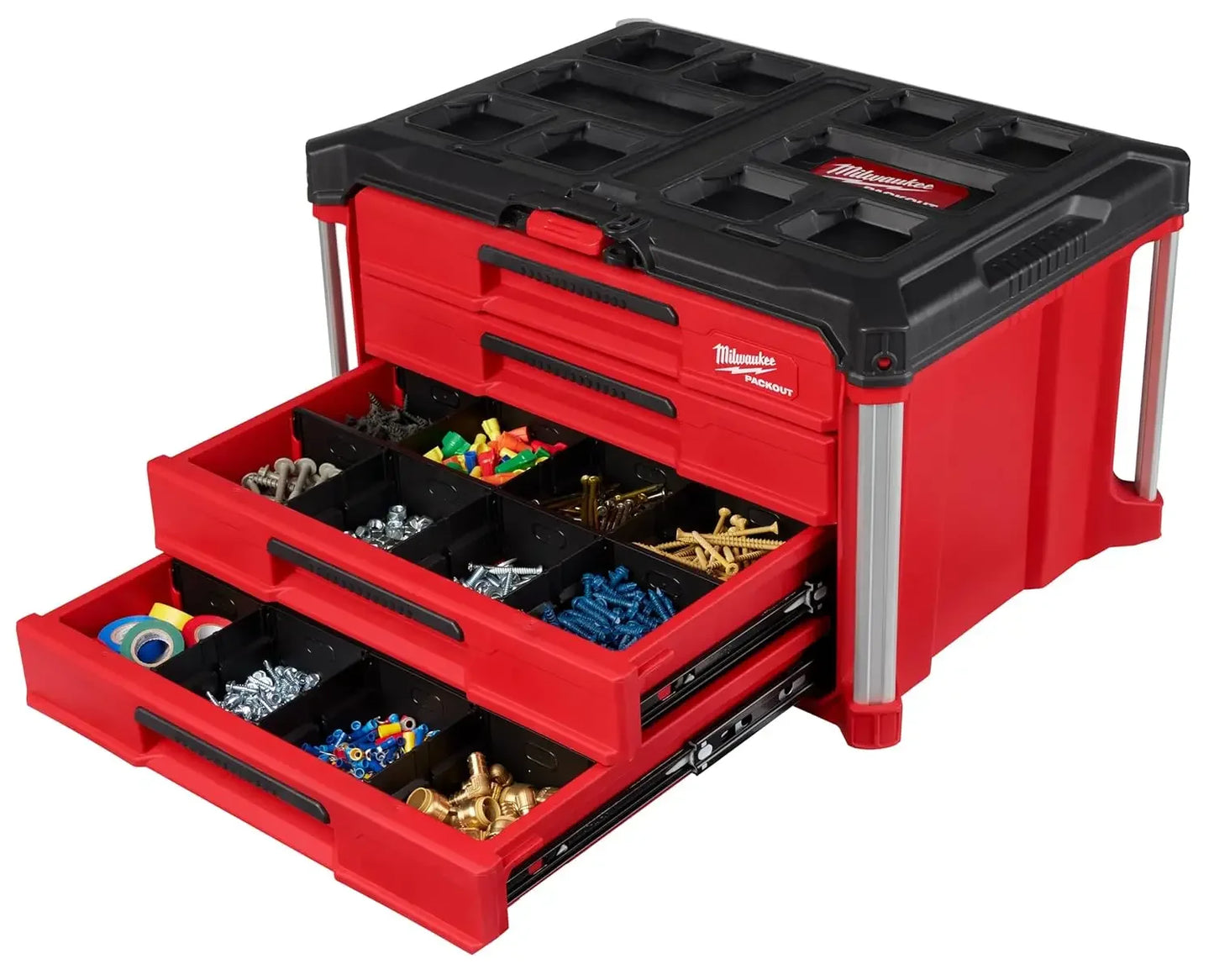 Packout 4 Drawer Tool Organizer Box Workshop Storage US Origin
