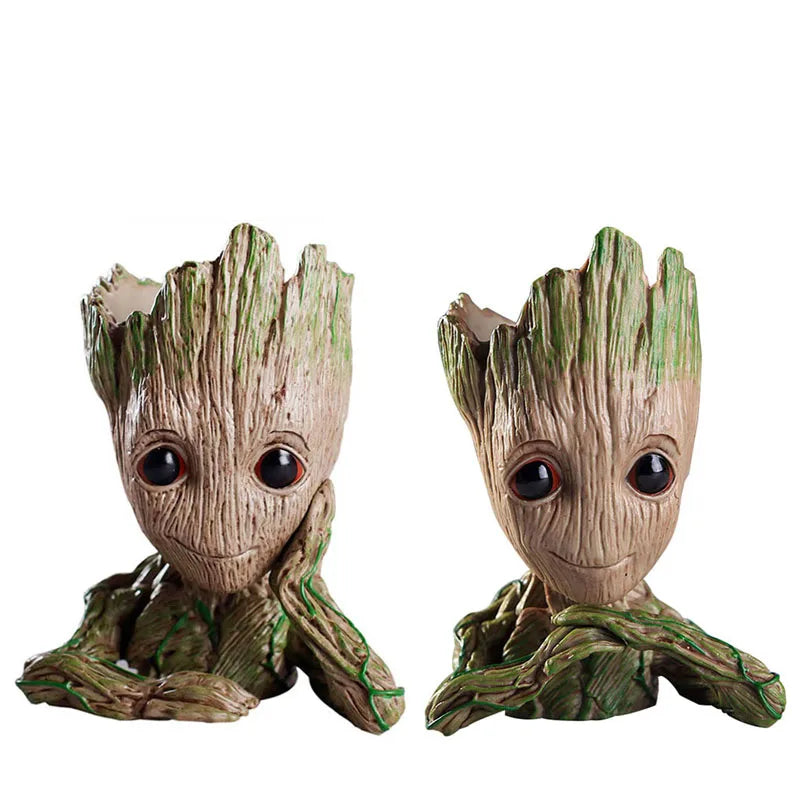 MINISO Groot Flower Pot Ornament Modern Art Vase For Living Room Decor