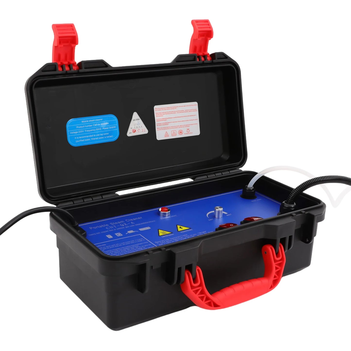 3000W Steam Cleaner High Temp & Pressure Handheld Machine