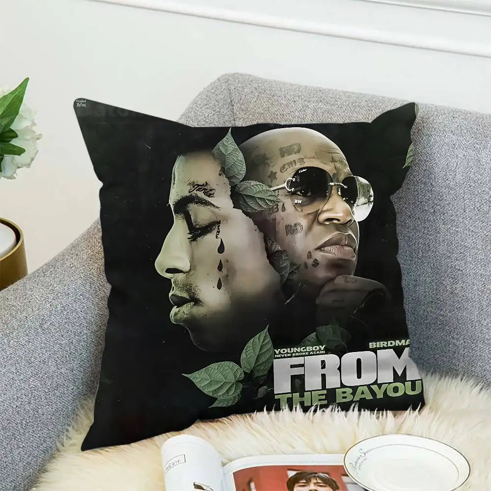 Youngboy Pillow Case Plush Cushion Cover Decorative Home