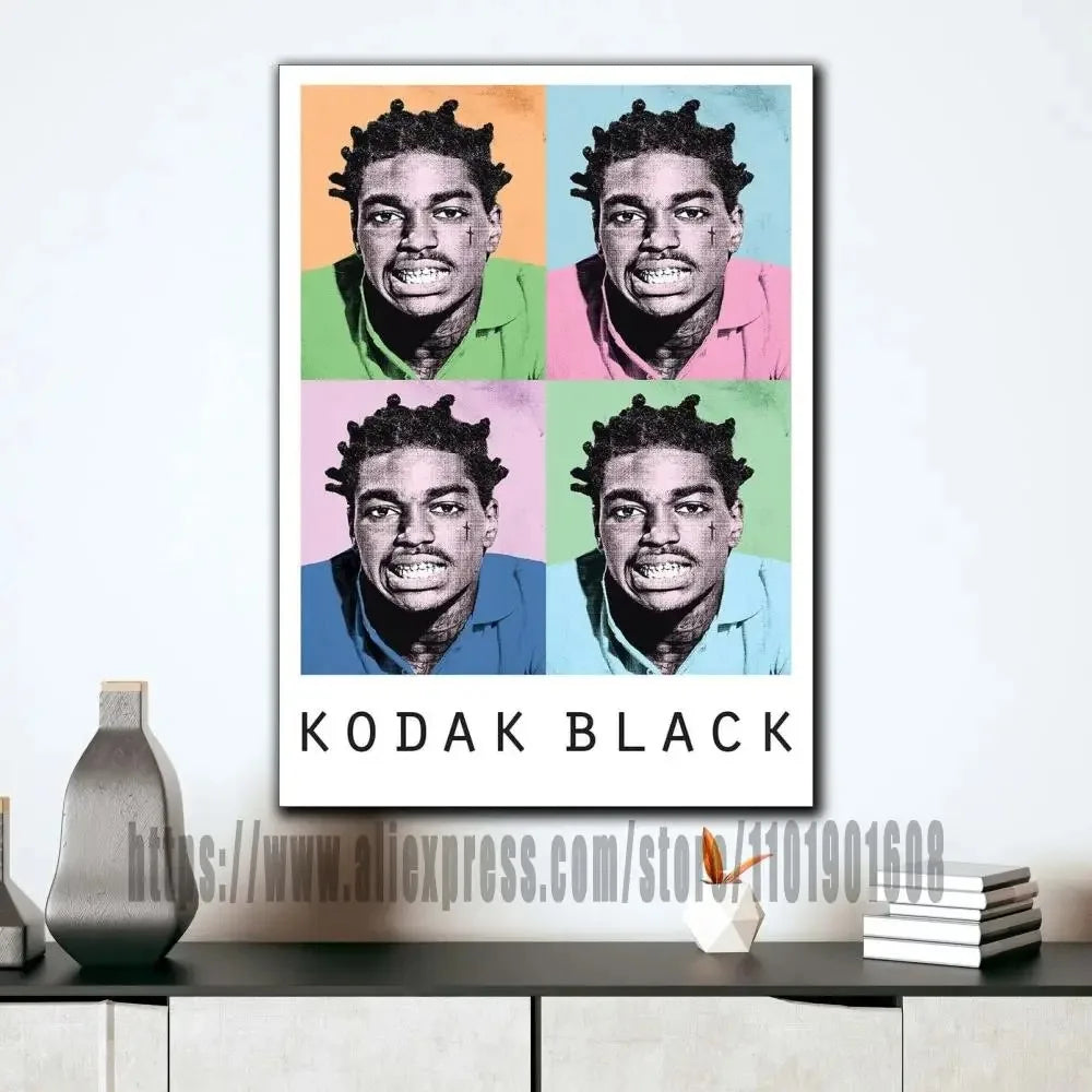 Classic YoungBoy Aka Aka Rapper Canvas Art Wall Poster