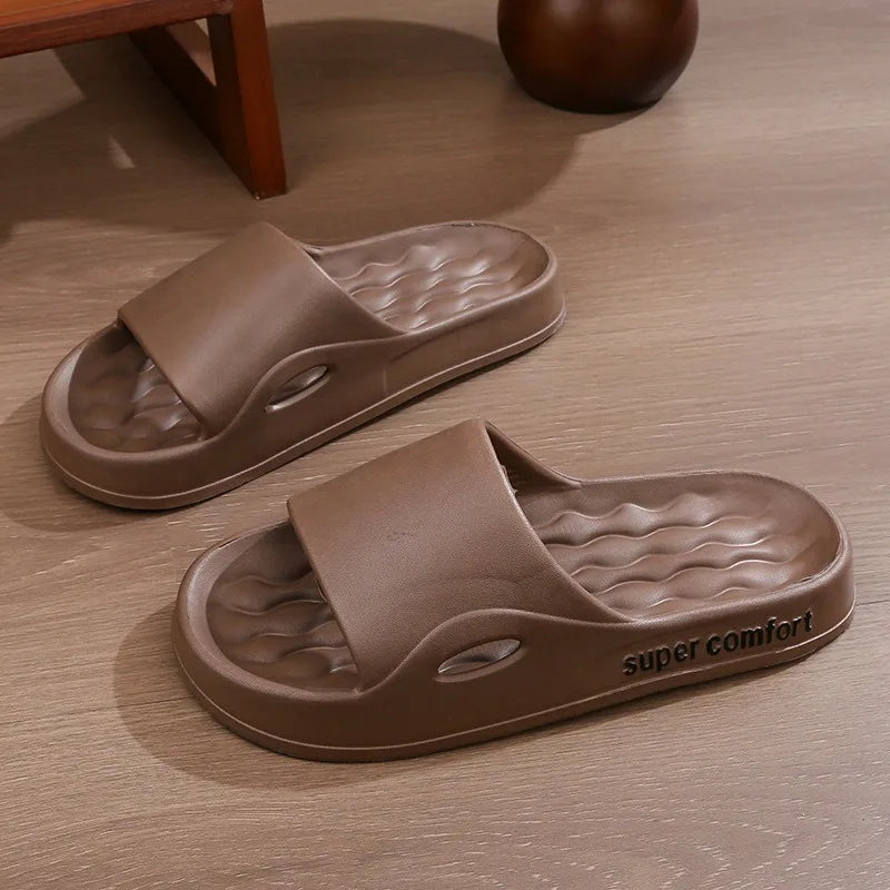 Fashion Men's Summer Lightweight EVA Indoor Home Sandals Slippers Comfortable Slides for Students and Women