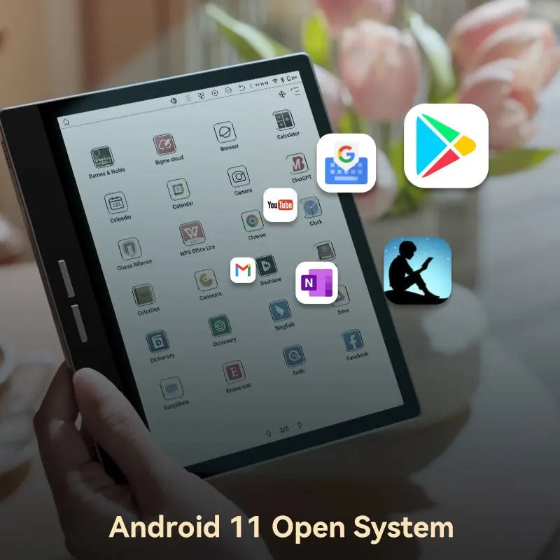 Bigme B751C 7 Inch Color E Ink Reader 128 GB Android 11 With Google Play