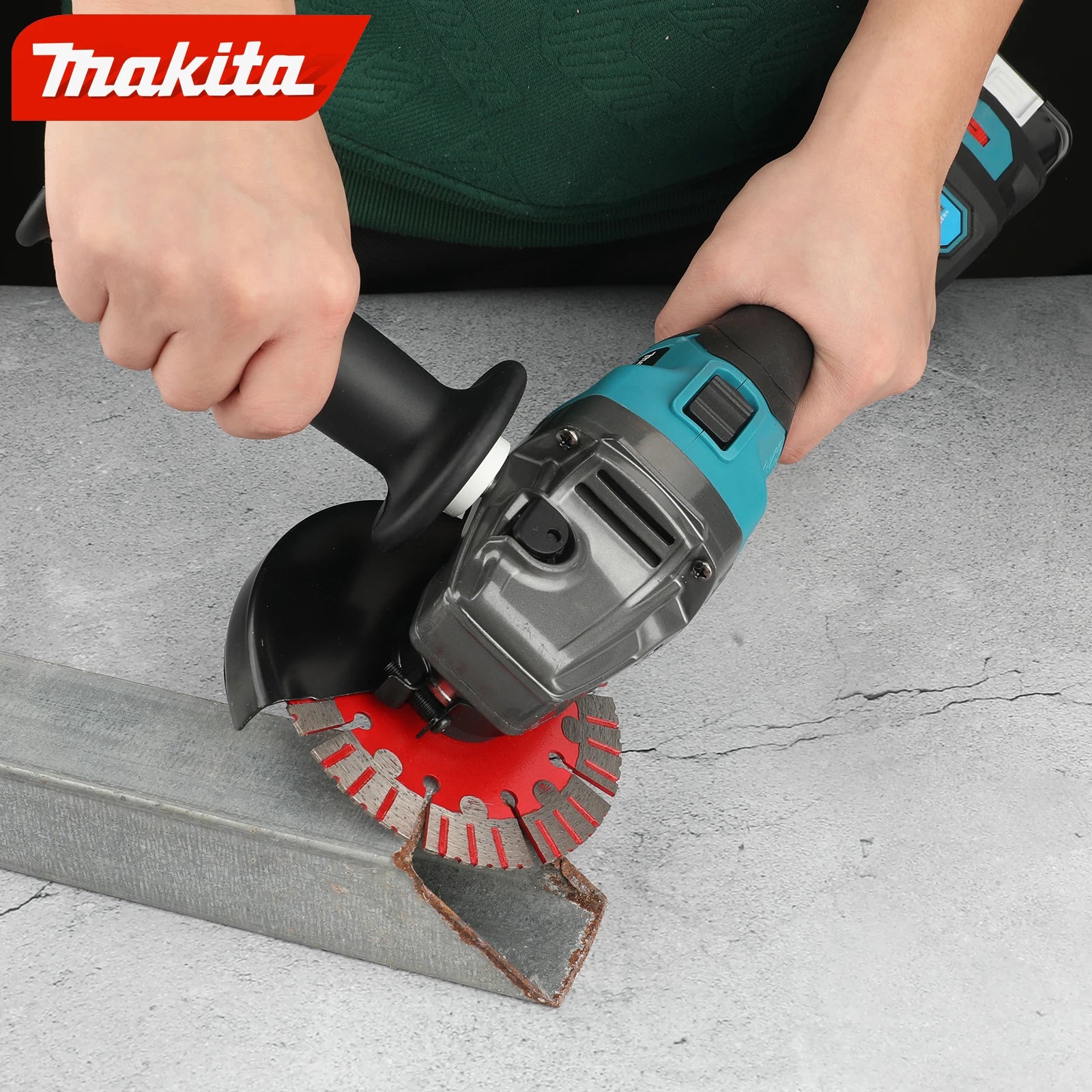 Makita GA035G Brushless Cordless Angle Grinder High Power Battery Not Included