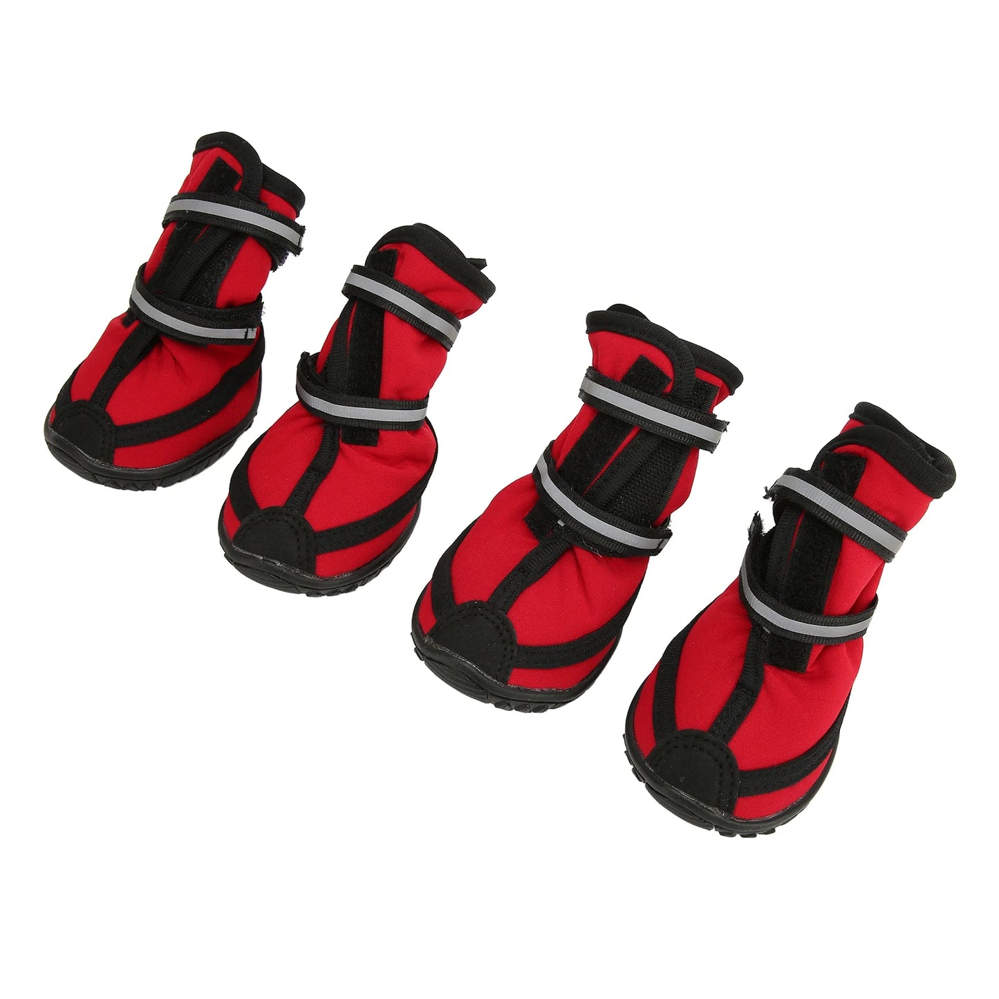 Dog Hiking Shoes Strong Slip Resistance Sole Summer Breathable Adjustable Reflective Pet Paw Protectors M