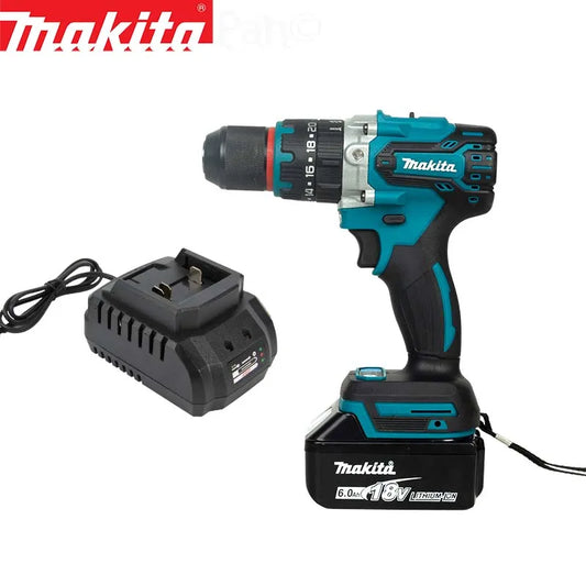 Makita 18V Lithium Electric Rechargeable Hand Drill 13mm DDF487RTJX 5.0AH