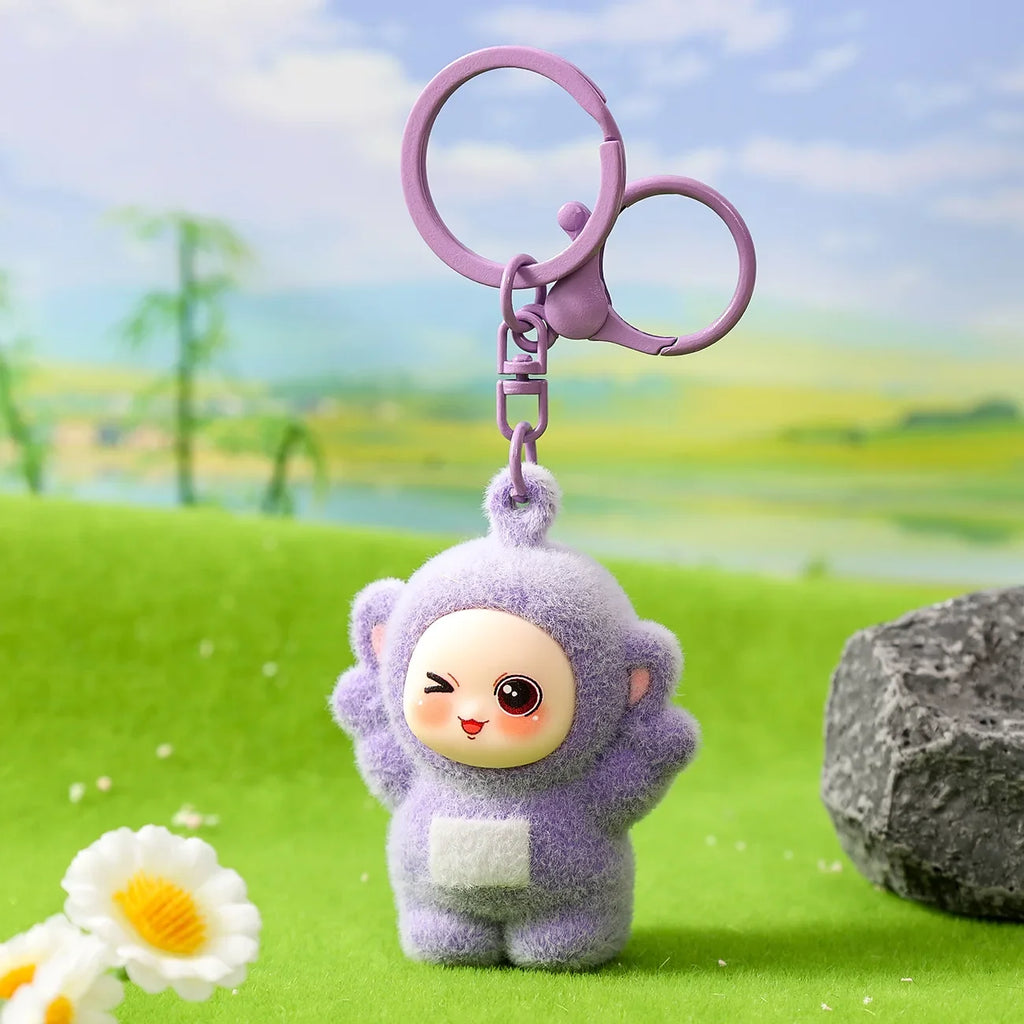 Four Color Baby Series Cartoon Keychains Cute Pendants For Kids School Bags