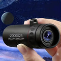 HD Monocular Telescope 8 To 10X Zoom Portable For Travel Camping Bird Watching
