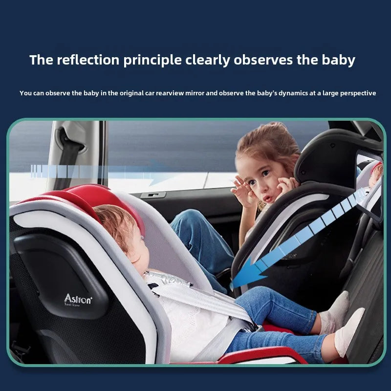 Baby Car Mirror Bind Adjustable Back Seat Rearview Mount
