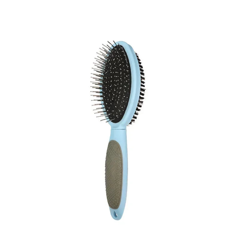 Pet Brush 2 In 1 Massage Comb Dog for Shedding Grooming