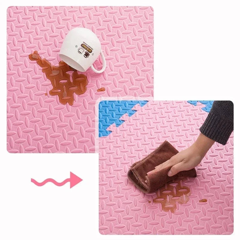12pcs Foam Baby Play Mat Puzzle Mat Kids Interlocking Tiles