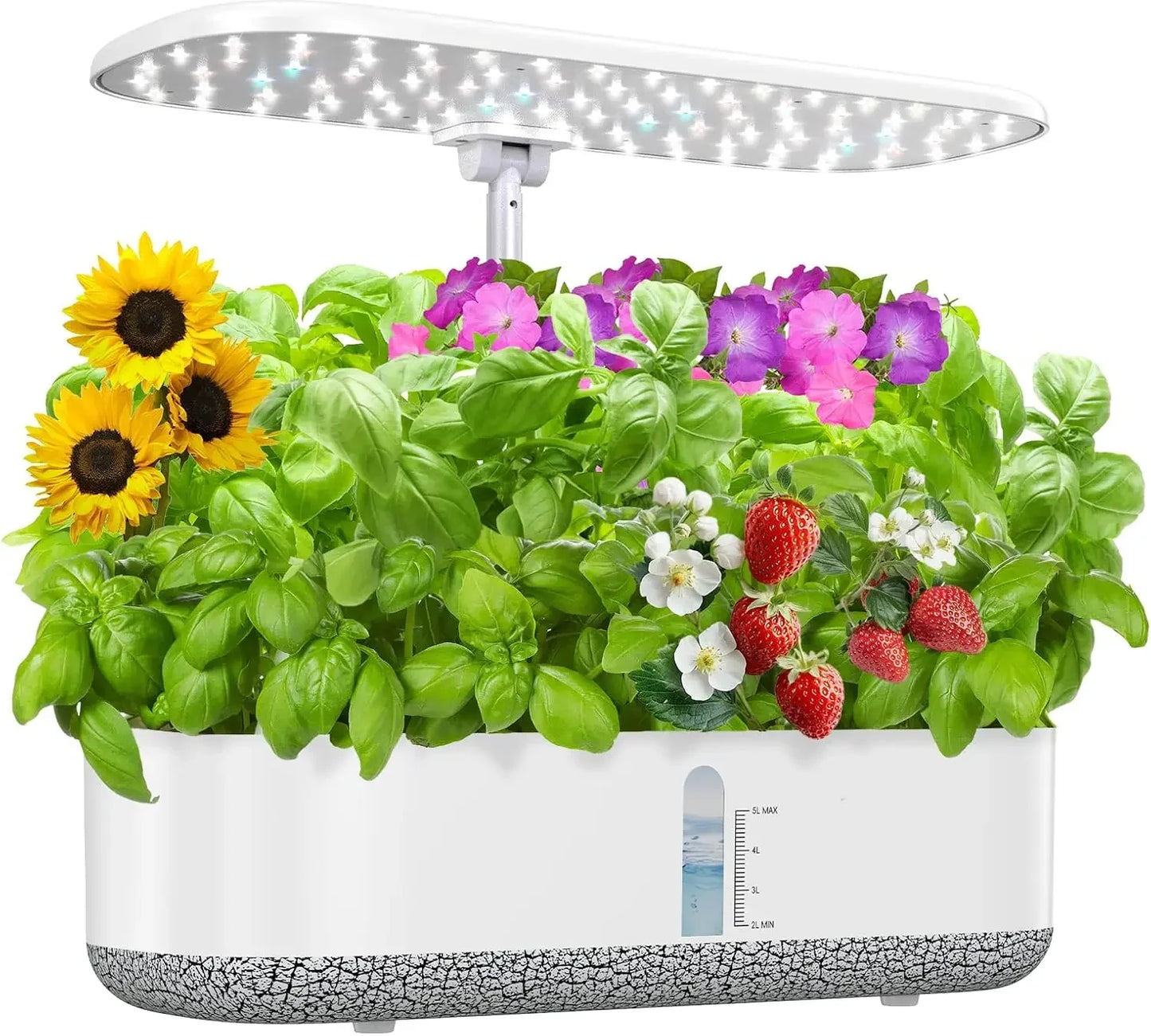 Large Hydroponics Growing System 14 Pods Indoor Herb Garden