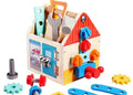 Children Wooden Toolbox Set Toys Montessori Screw Puzzle Pretend Play Gift