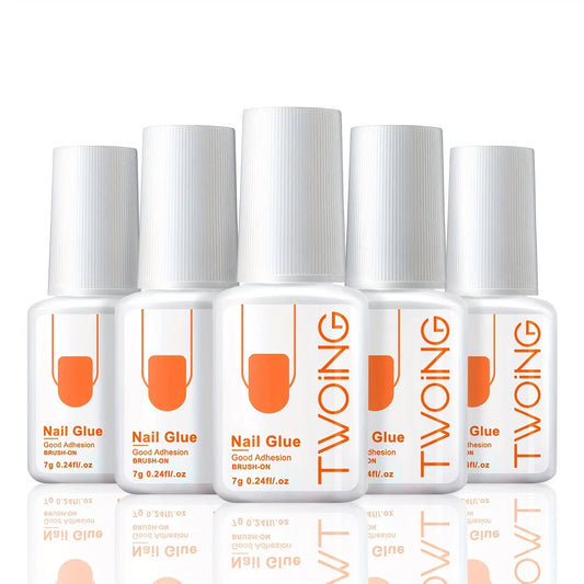 5pcs 7g Super Strong Nail Glue For False Nail Tips